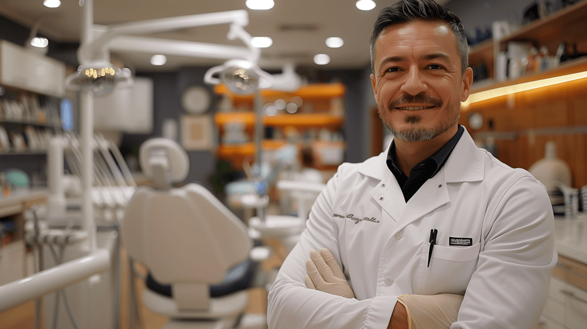 Friendly dental team